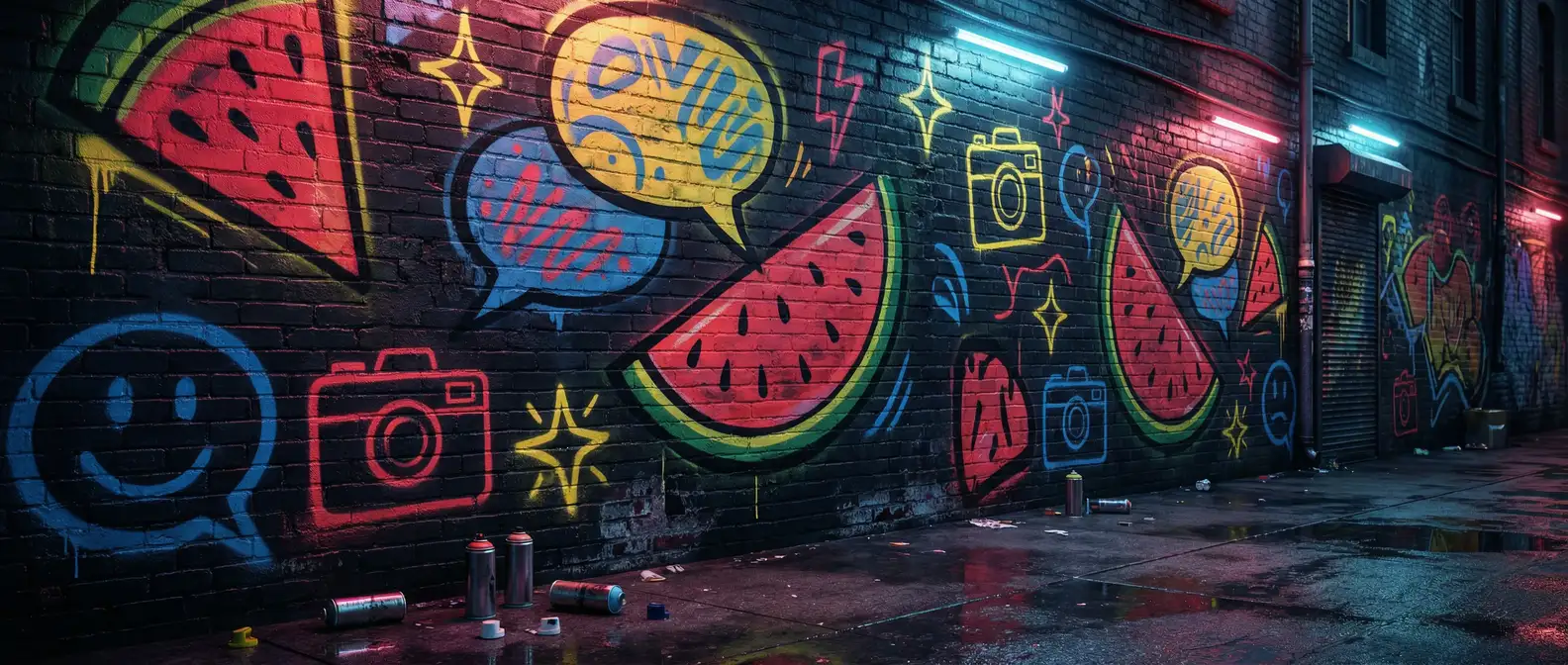 影音先锋中文字幕无码资源站 瓜田直通车 - 街头涂鸦风格背景